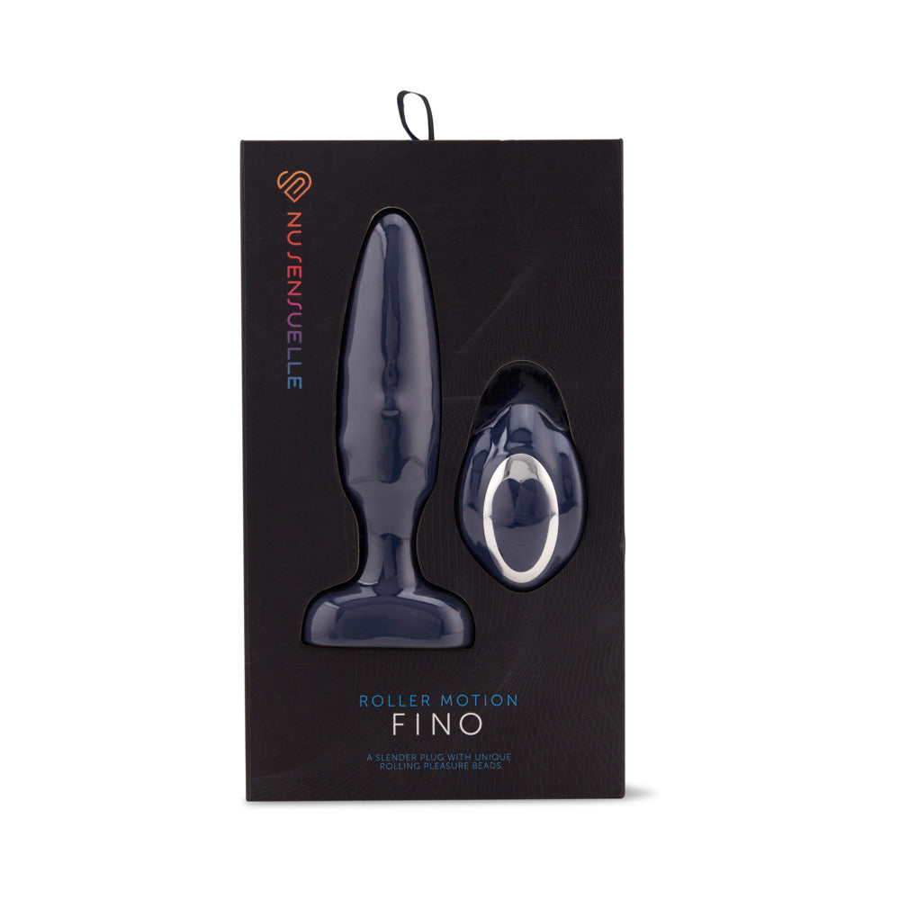 Nu Sensuelle Fino Roller Motion Plug Navy Blue - Not Very Vanilla