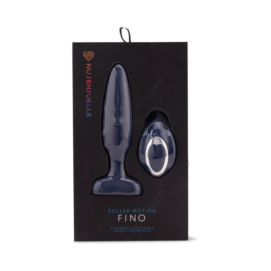 Nu Sensuelle Fino Roller Motion Plug Navy Blue - Not Very Vanilla