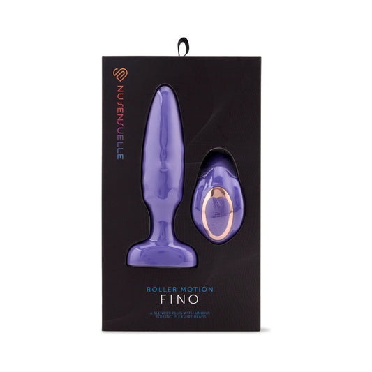 Nu Sensuelle Fino Roller Motion Plug Ultra Violet - Not Very Vanilla