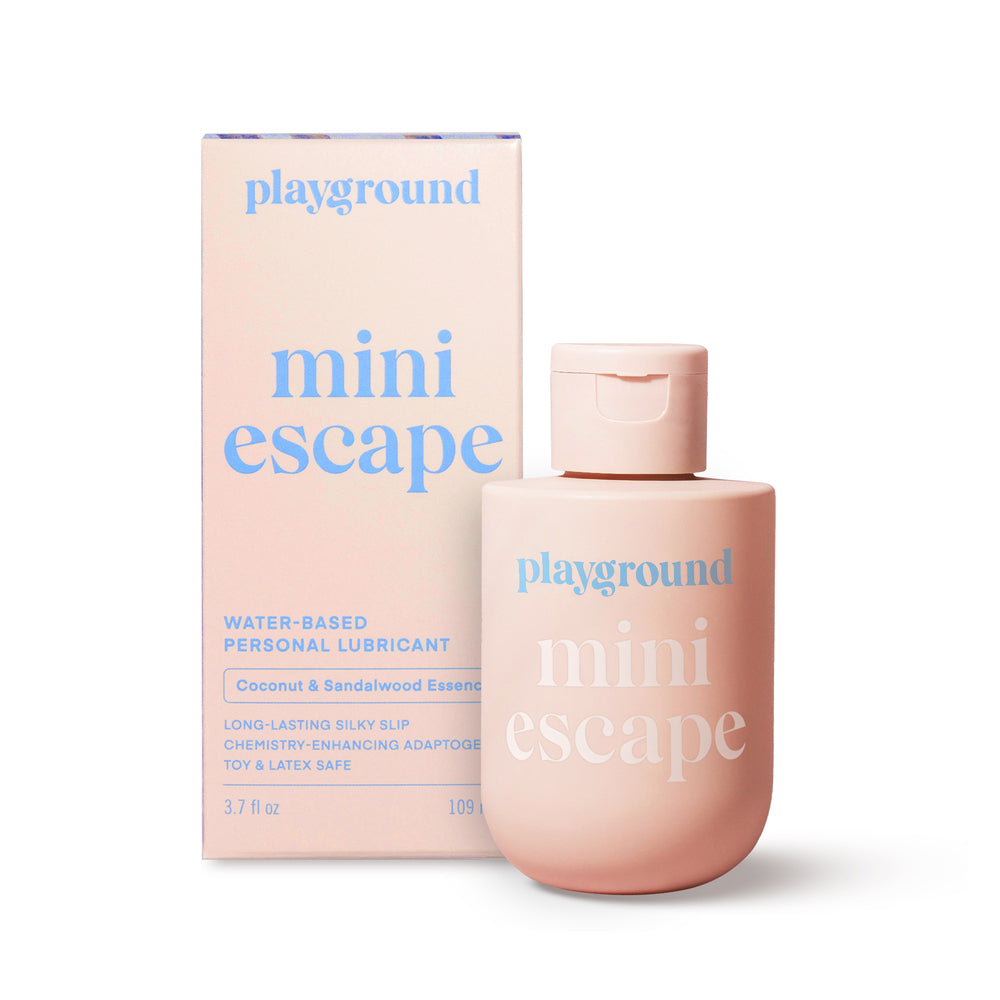 Playground Mini Escape Water-Based Personal Lubricant - Not Very Vanilla