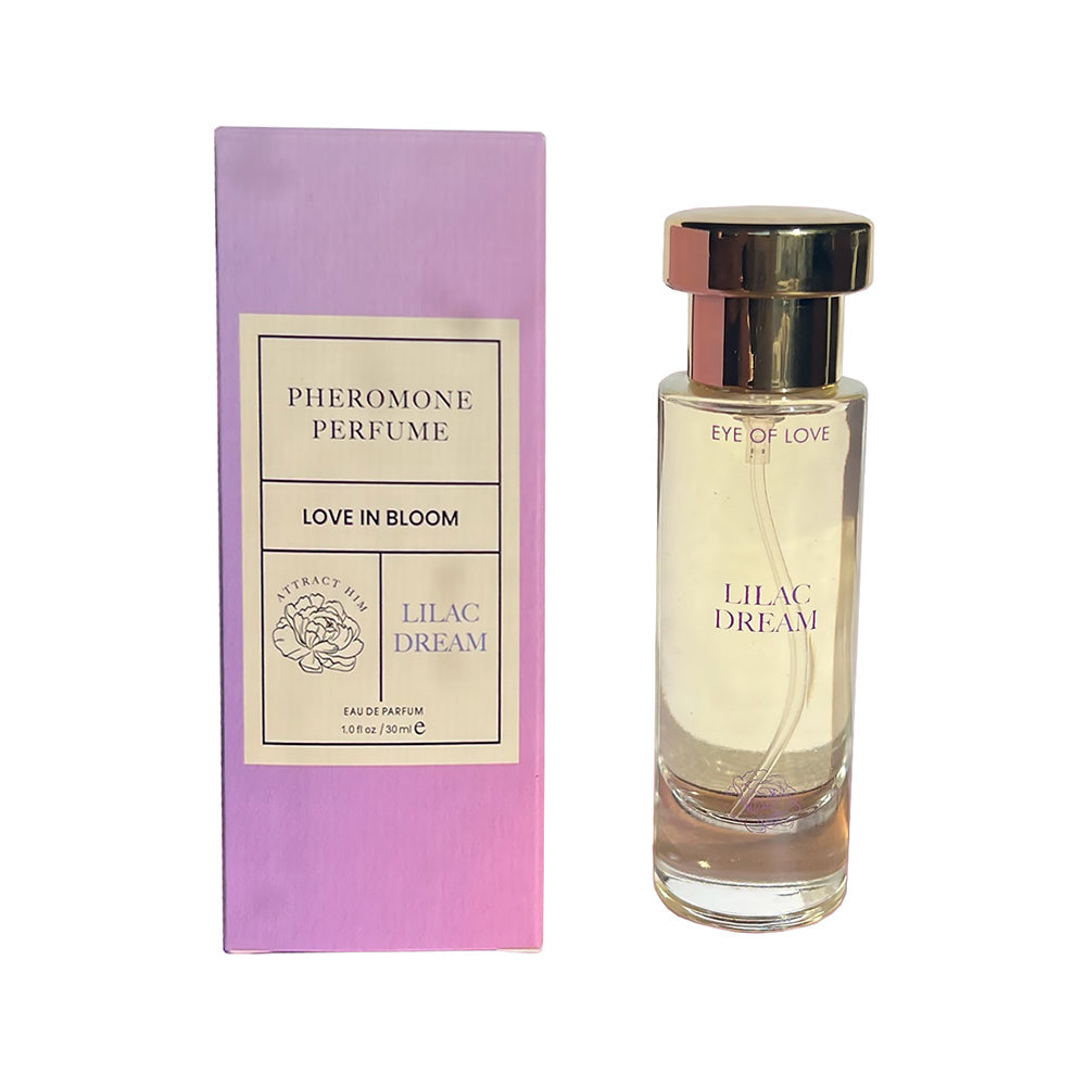 Eye of Love Bloom Attract Him Pheromone Parfum Lilac Dream 1 oz. - Not Very Vanilla