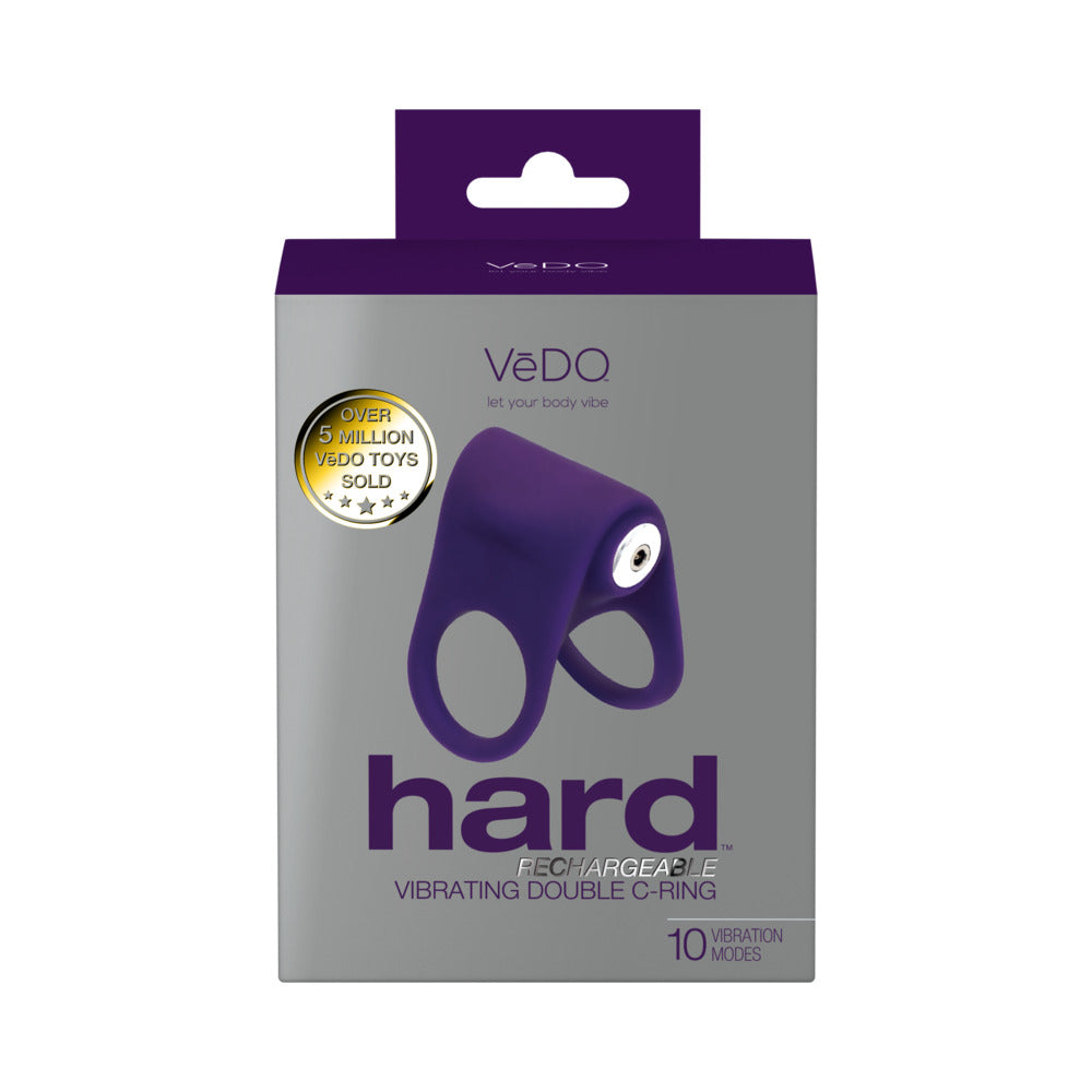 VeDO Hard Rechargeable C-Ring Purple - Not Very Vanilla