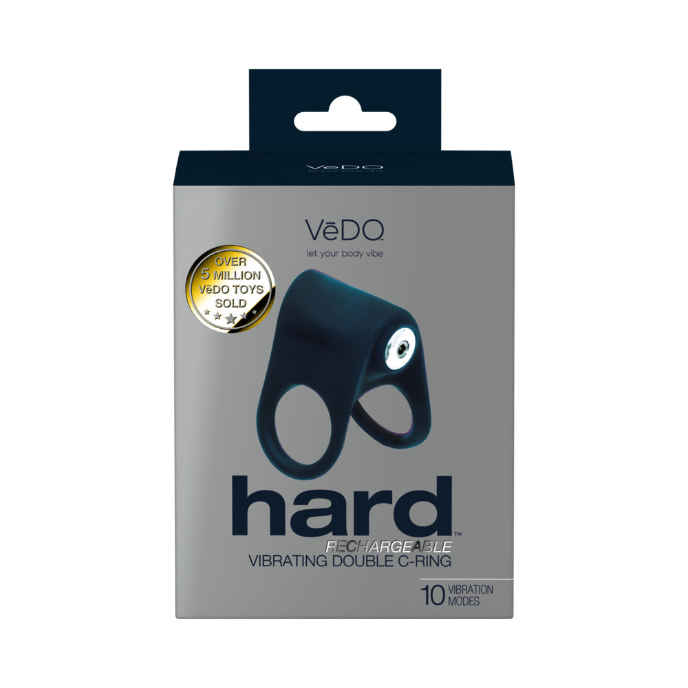 VeDO Hard Rechargeable C-Ring Black - Not Very Vanilla