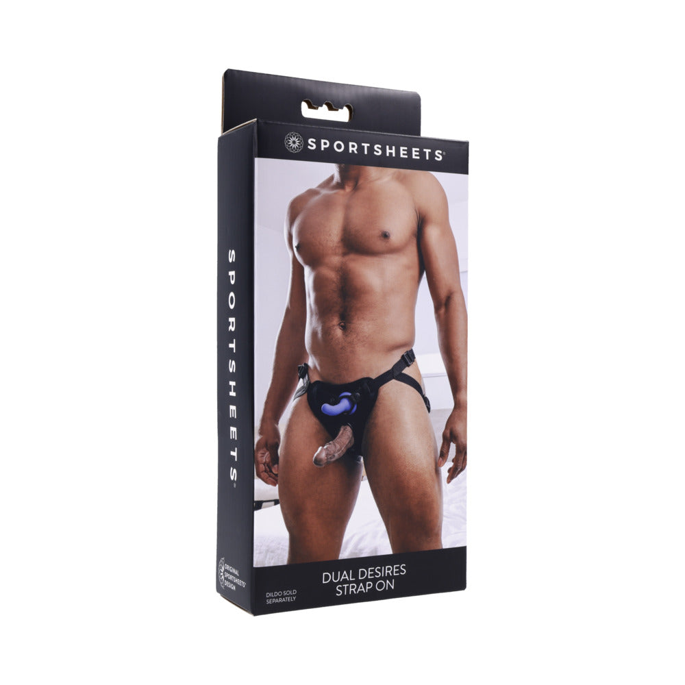 Sportsheets Dual Desires Strap On - Not Very Vanilla