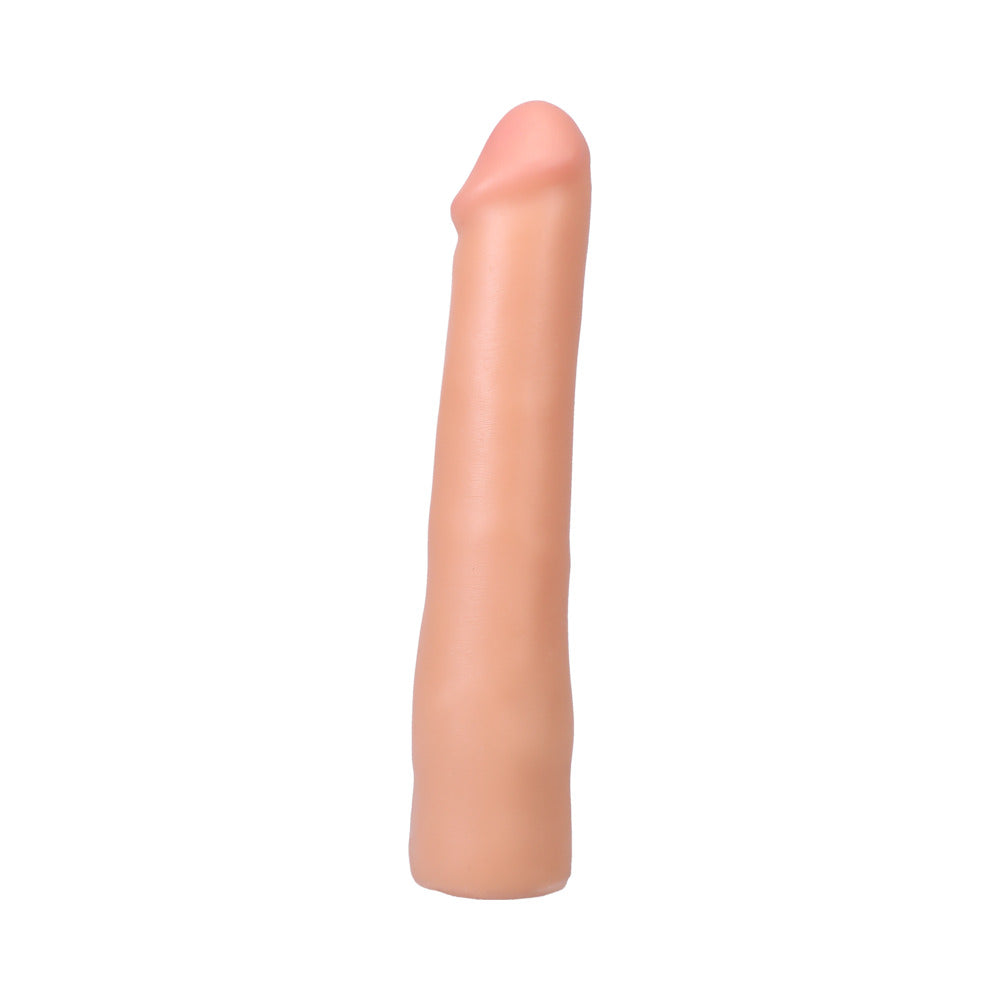 The Realistic Cock 9 in. ULTRASKYN Vac-U-Lock Dildo Vanilla - Not Very Vanilla