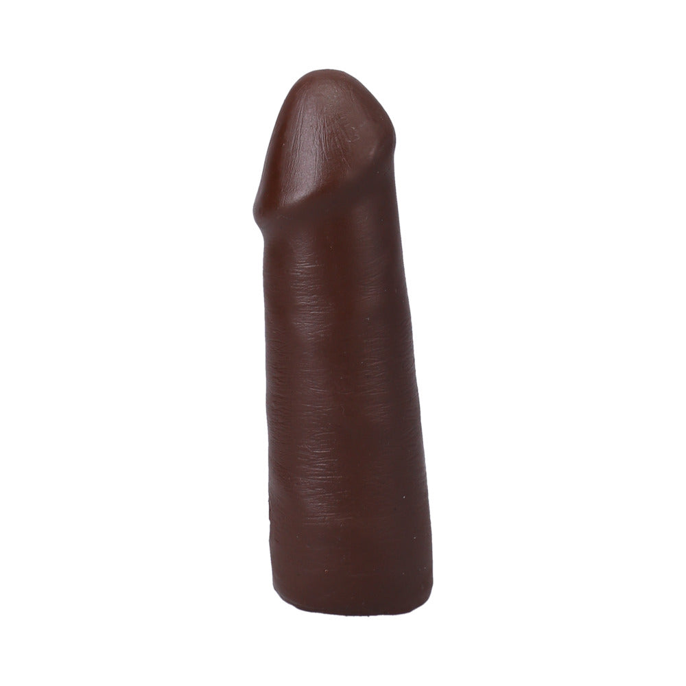 The Realistic Cock 5 in. ULTRASKYN Vac-U-Lock Dildo Chocolate - Not Very Vanilla