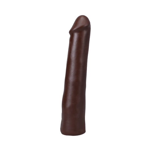 The Realistic Cock 9 in. ULTRASKYN Vac-U-Lock Dildo Chocolate - Not Very Vanilla