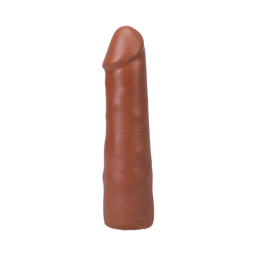 The Realistic Cock 7 in. ULTRASKYN Vac-U-Lock Dildo Caramel - Not Very Vanilla