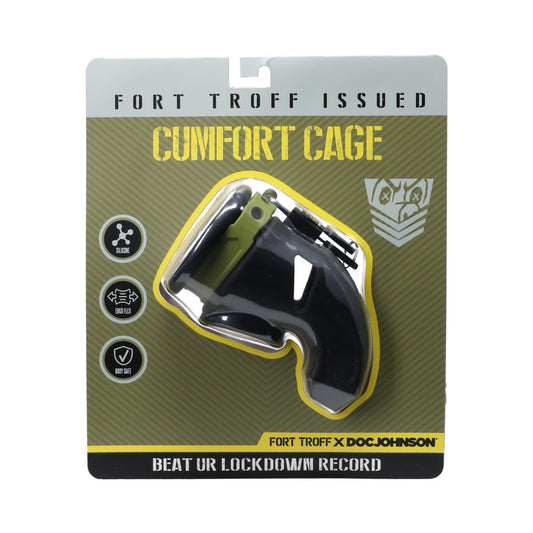 Fort Troff CUMfort Cage Black - Not Very Vanilla