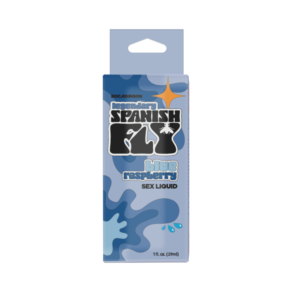 Spanish Fly Sex Liquid Blue Raspberry 1 oz. - Not Very Vanilla