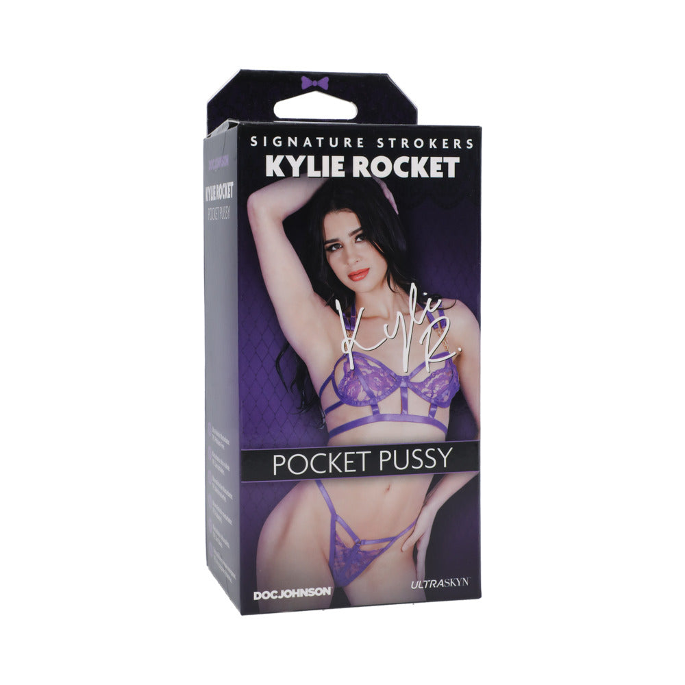 Signature Strokers Kylie Rocket ULTRASKYN Pocket Pussy Vanilla - Not Very Vanilla