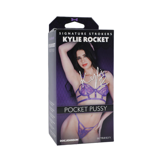 Signature Strokers Kylie Rocket ULTRASKYN Pocket Pussy Vanilla - Not Very Vanilla