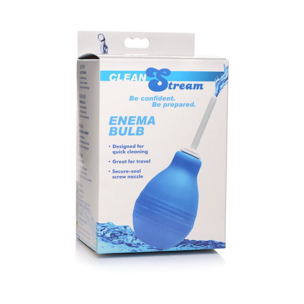 CleanStream Enema Bulb Blue - Not Very Vanilla