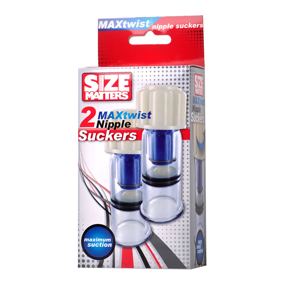 Size Matters Max-Twist Nipple Suckers - Not Very Vanilla