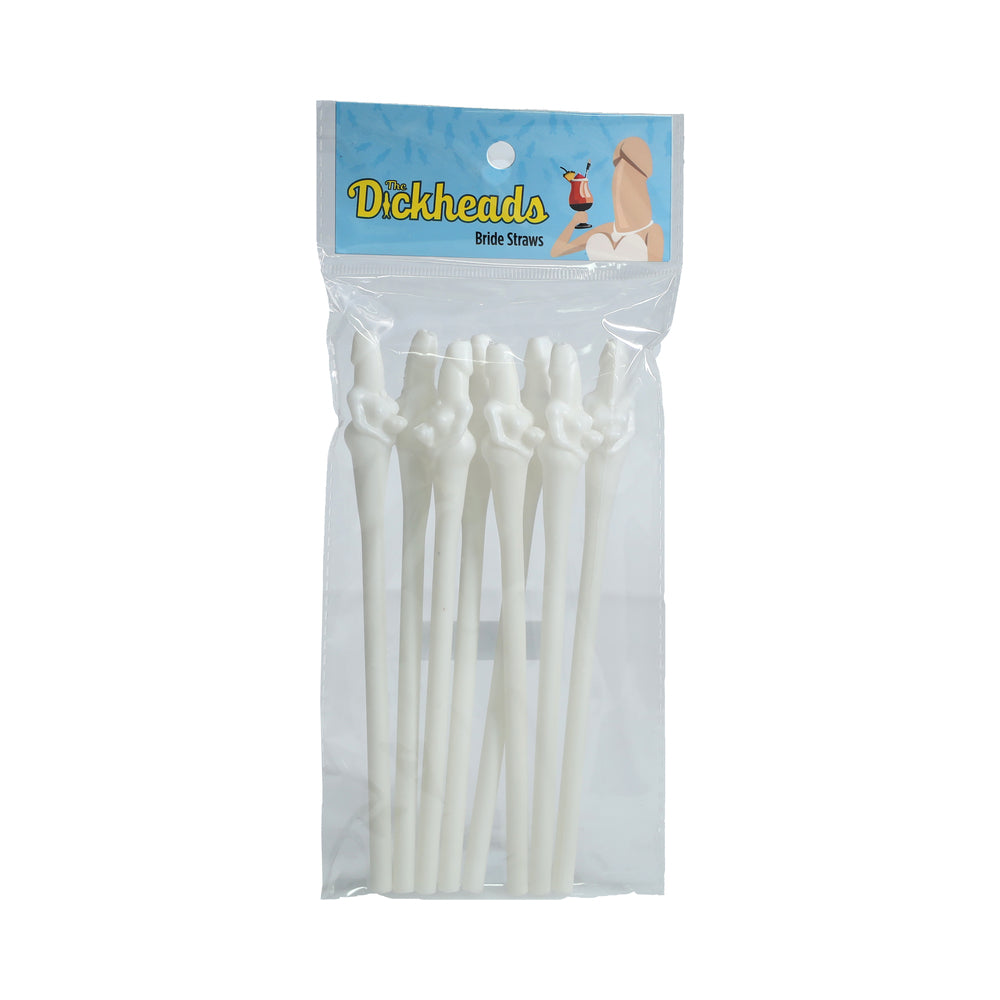 The Dickheads Bride Straws - Not Very Vanilla