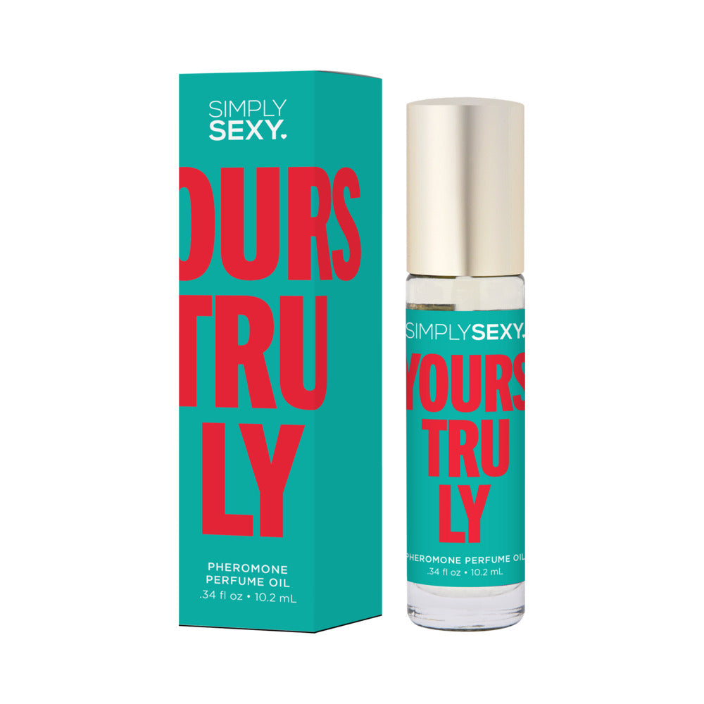 Simply Sexy Pheromone Perfume Oil Roll-On Yours Truly 0.34oz - Not Very Vanilla