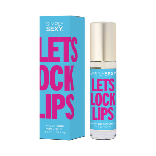 Simply Sexy Pheromone Perfume Oil Roll On Let's Lock Lips 0.34oz - Not Very Vanilla