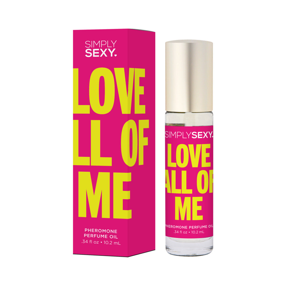 Simply Sexy Pheromone Perfume Oil Roll-On Love All Of Me 0.34oz - Not Very Vanilla