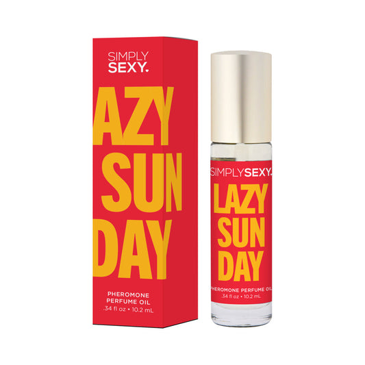 Simply Sexy Pheromone Perfume Oil Roll-On Lazy Sunday 0.34oz - Not Very Vanilla