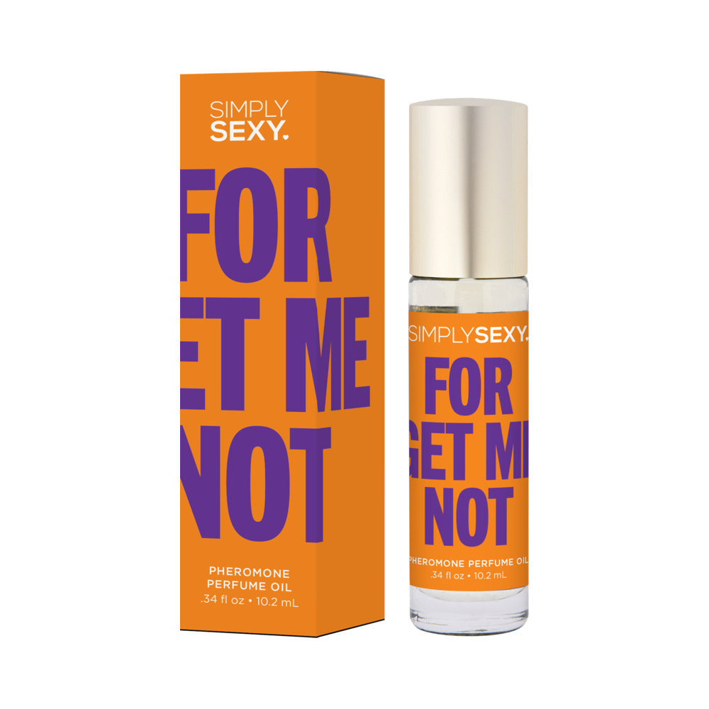 Simply Sexy Pheromone Perfume Oil Roll-On Forget Me Not 0.34oz - Not Very Vanilla