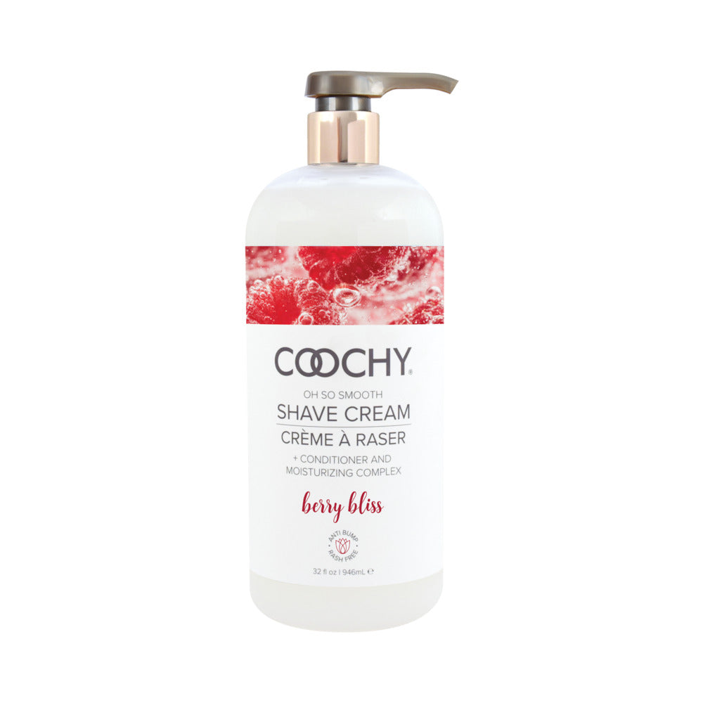 Coochy Berry Bliss Shave Cream 32 oz. - Not Very Vanilla