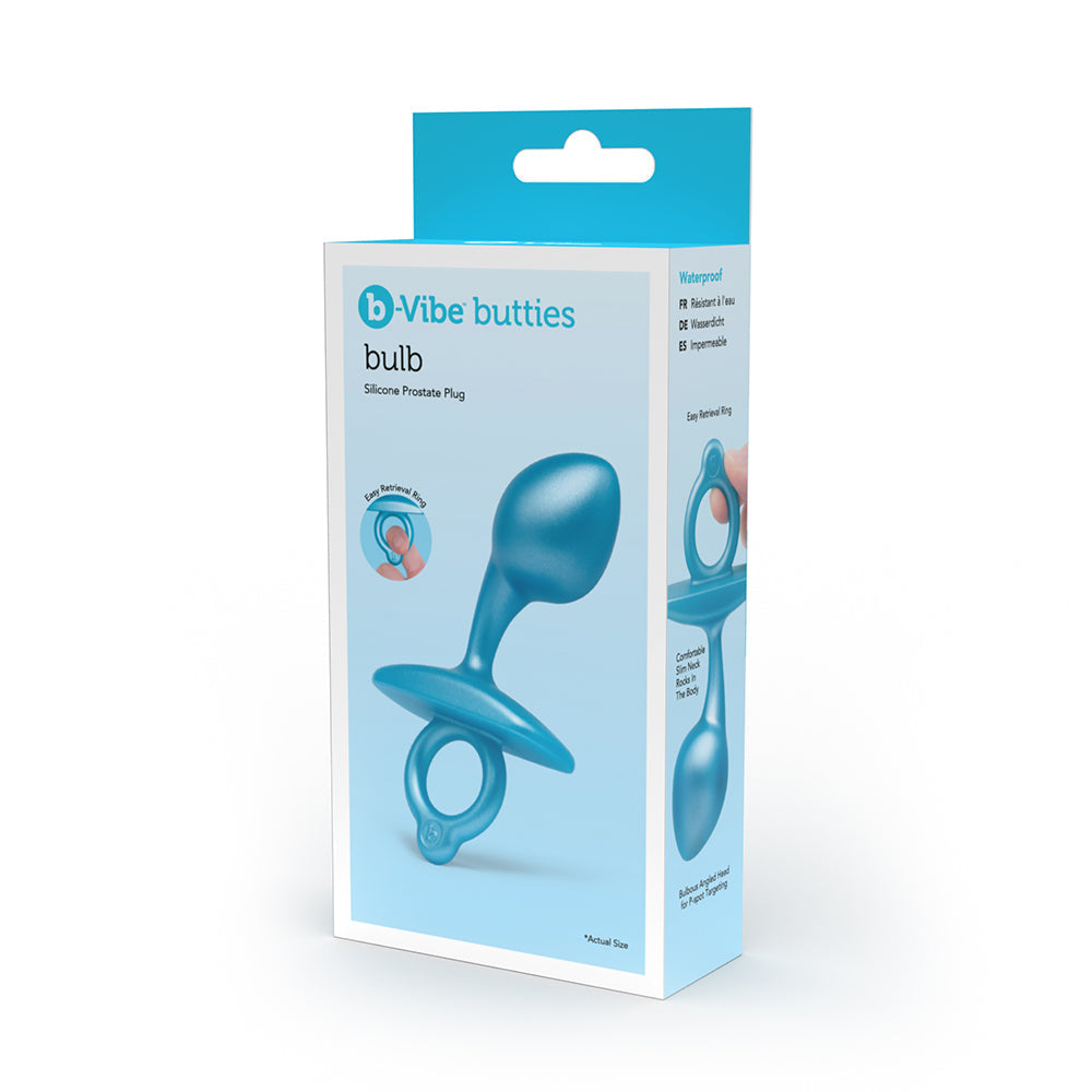 b-Vibe Butties Bulb Silicone Prostate Plug - Not Very Vanilla