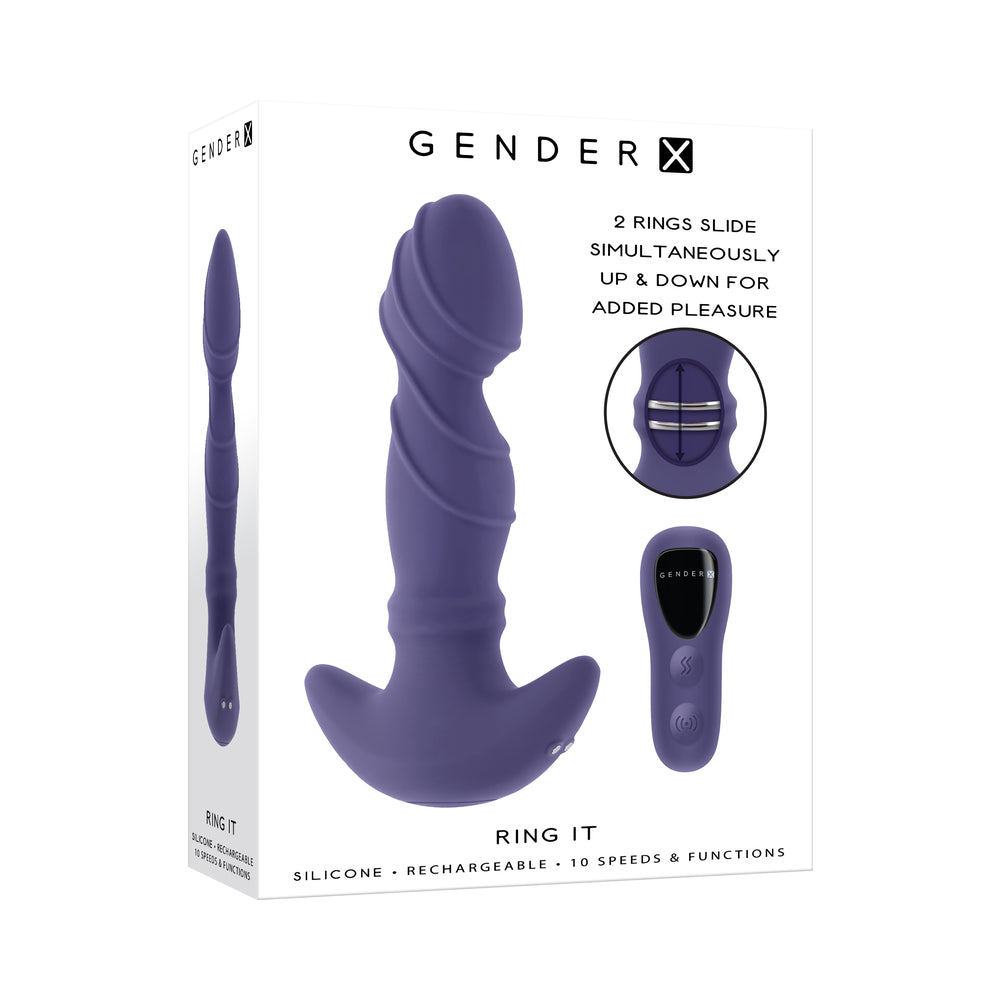 Gender X Ring It Purple - Not Very Vanilla