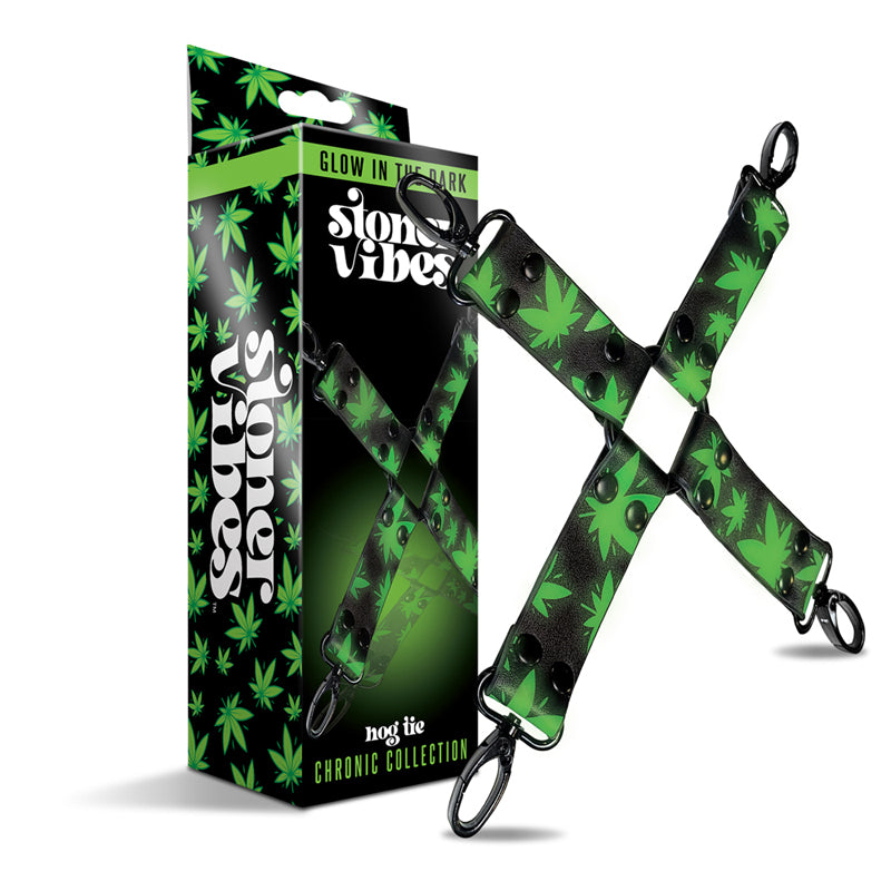 Stoner Vibes Chronic Collection Glow in the Dark Hogtie - Not Very Vanilla