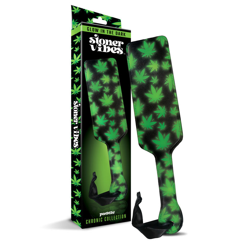 Stoner Vibes Chronic Collection Glow in the Dark Paddle - Not Very Vanilla