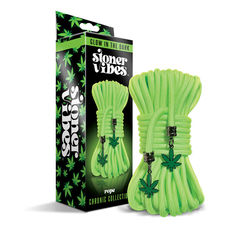 Stoner Vibes Chronic Collection Glow in the Dark Rope 32 ft. - Not Very Vanilla