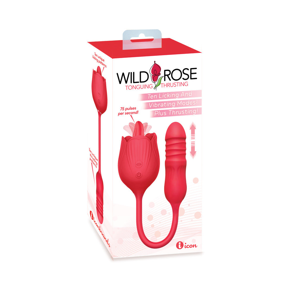 Wild Rose Lick and Thrust Suction Vibe - Not Very Vanilla