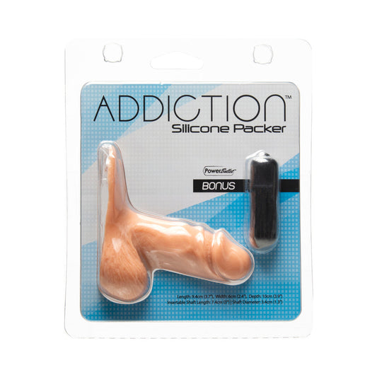 Addiction Silicone Packer 4 in. Beige - Not Very Vanilla