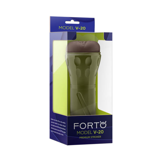 Forto Model V-20 Stroker Dark - Not Very Vanilla