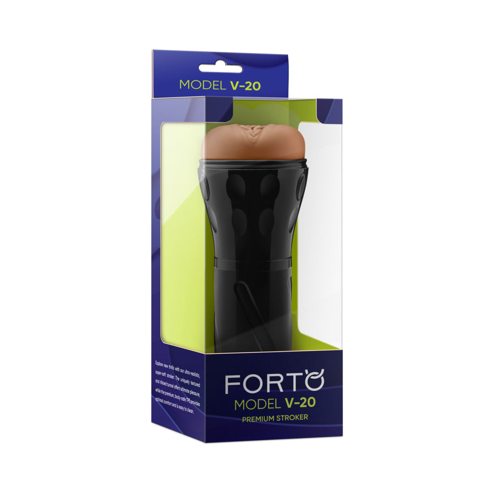 Forto Model V-20 Stroker Tan - Not Very Vanilla