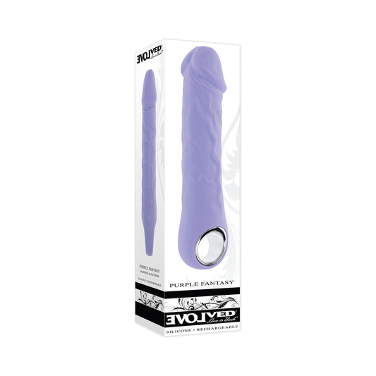 Evolved Purple Fantasy Rechargeable Vibrator Silicone - Not Very Vanilla