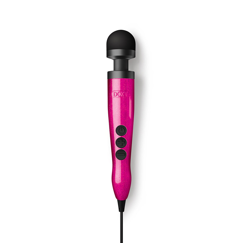 Doxy Die Cast 3 Compact Wand Vibrator Hot Pink - Not Very Vanilla