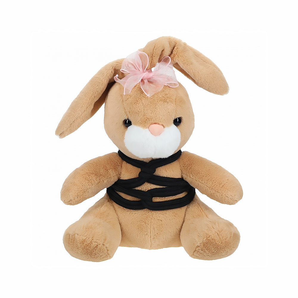 Shots Bunny Shibari Stuffy Brown - Not Very Vanilla