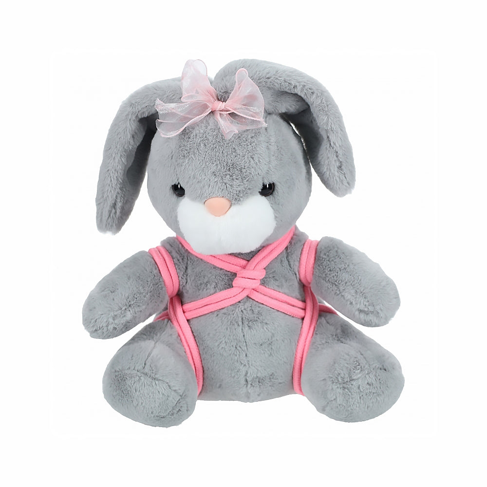 Shots Bunny Shibari Stuffy Grey - Not Very Vanilla