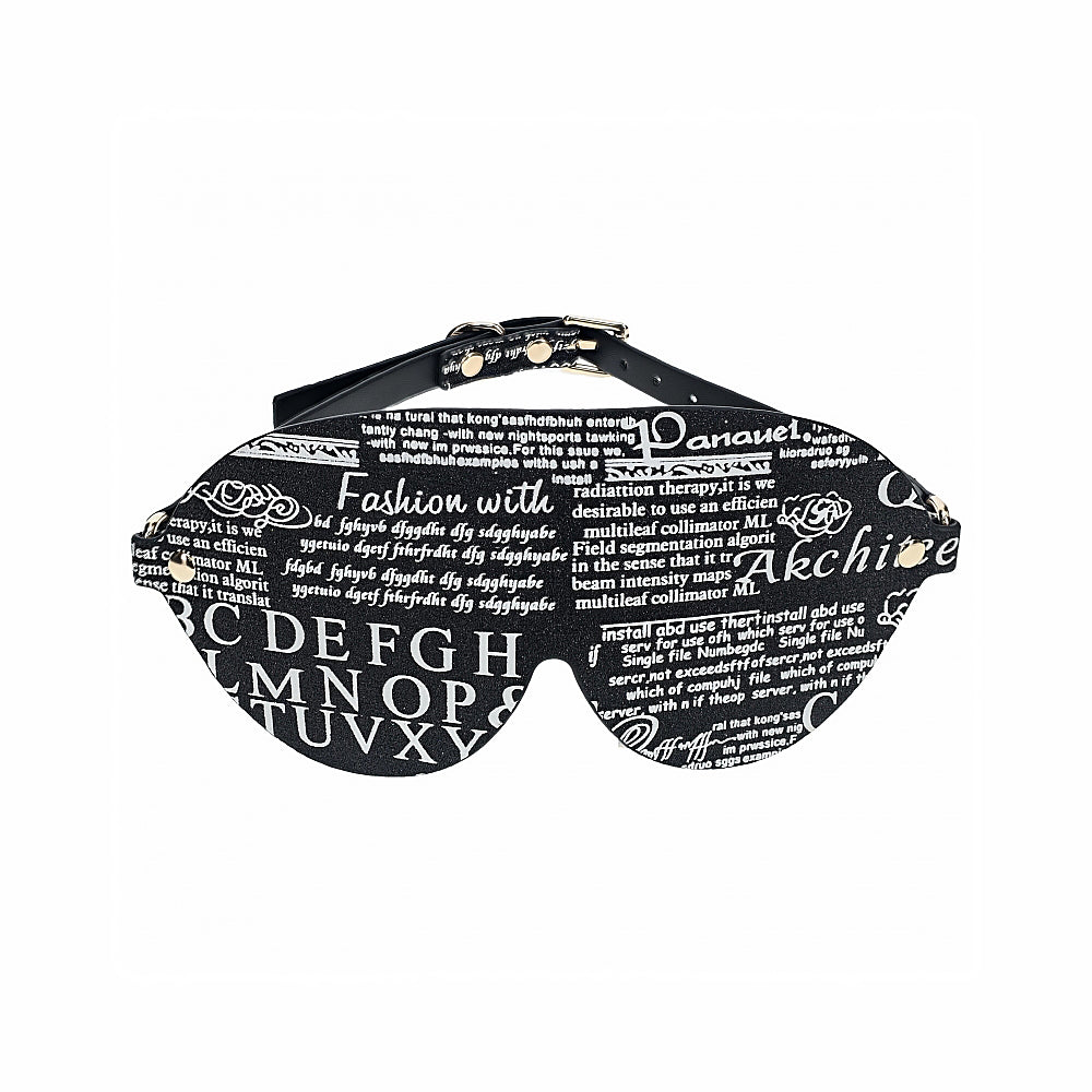 Ouch! NY Collection Blindfold - Not Very Vanilla