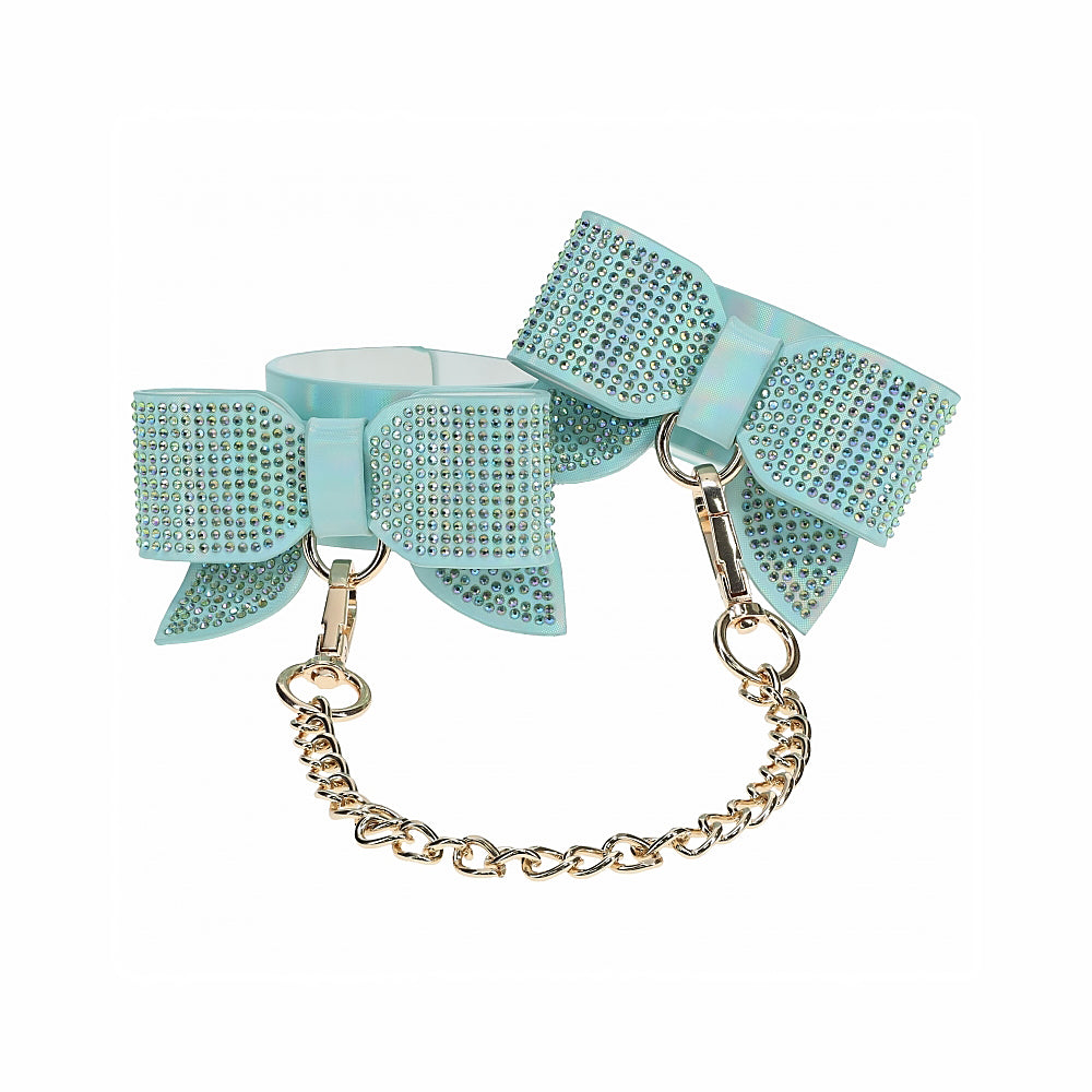 Ouch! Paris Collection Handcuffs Blue - Not Very Vanilla