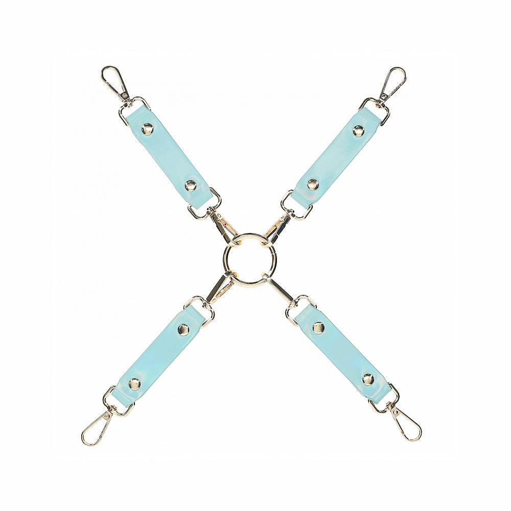 Ouch! Paris Collection Hogtie Connectors Blue - Not Very Vanilla