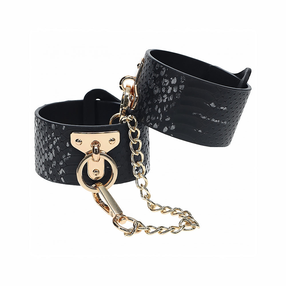 Ouch! Florence Collection Handcuffs Black - Not Very Vanilla