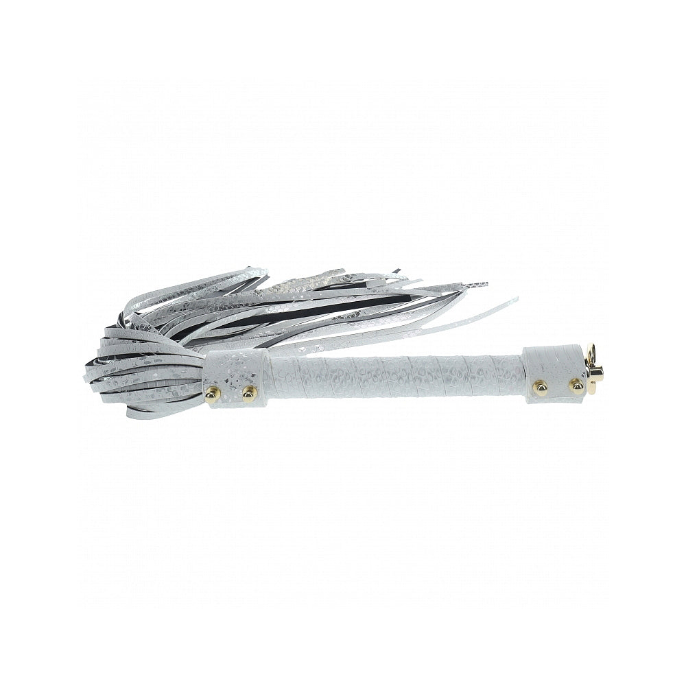 Ouch! Florence Collection Flogger White - Not Very Vanilla