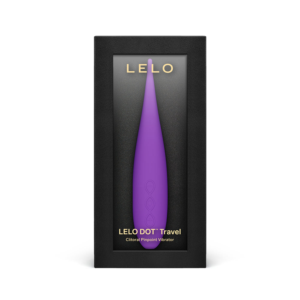 LELO DOT Travel Clitoral Pinpoint Vibrator Purple - Not Very Vanilla