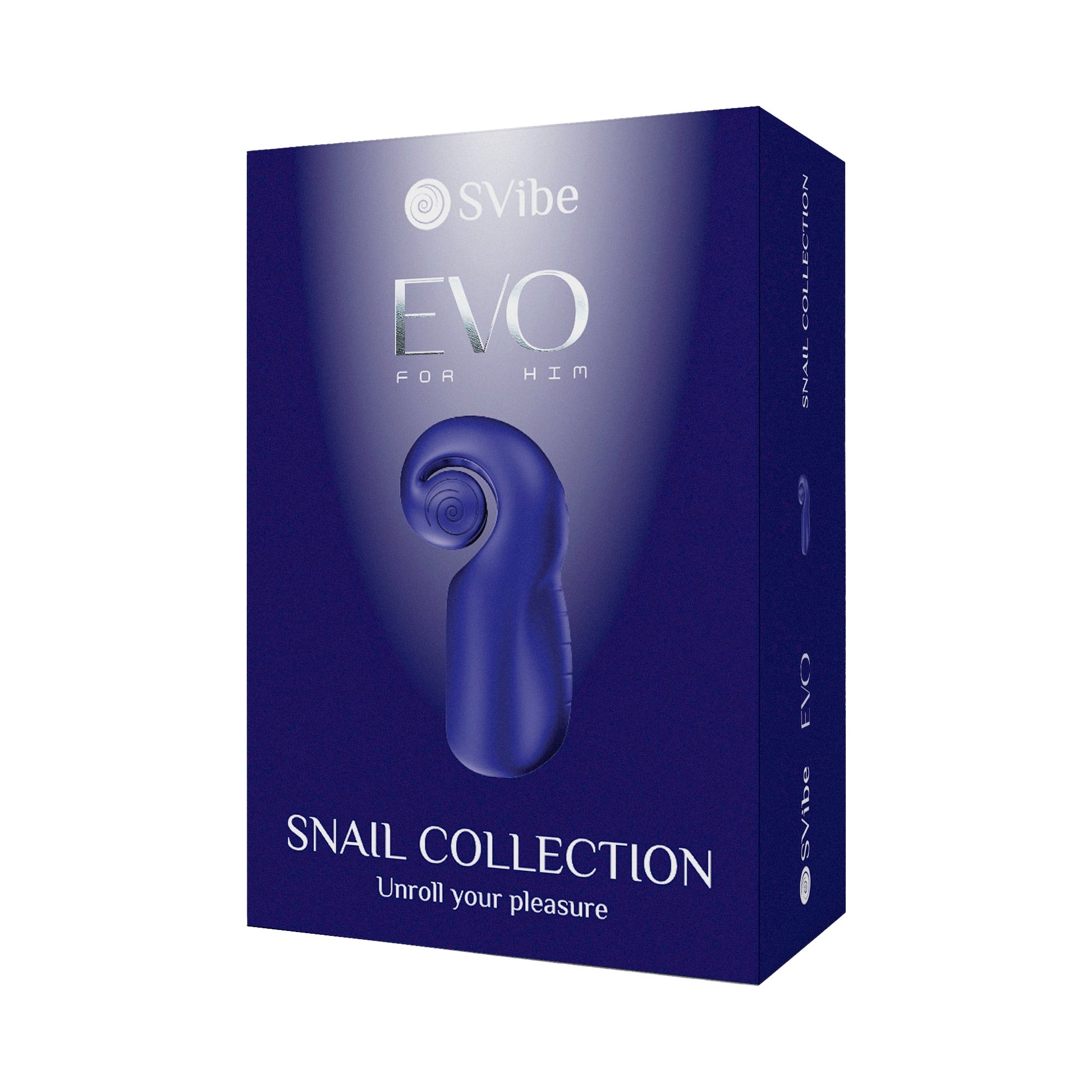 Snail Vibe Evo Rechargeable Masturbator Navy - Not Very Vanilla