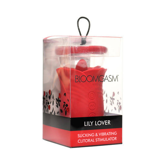 Bloomgasm Lily Lover Sucking & Vibrating Clitoral Stimulator - Not Very Vanilla