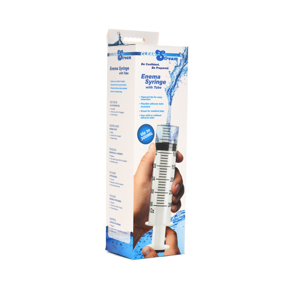 CleanStream 300ml Syringe with Tube - Not Very Vanilla