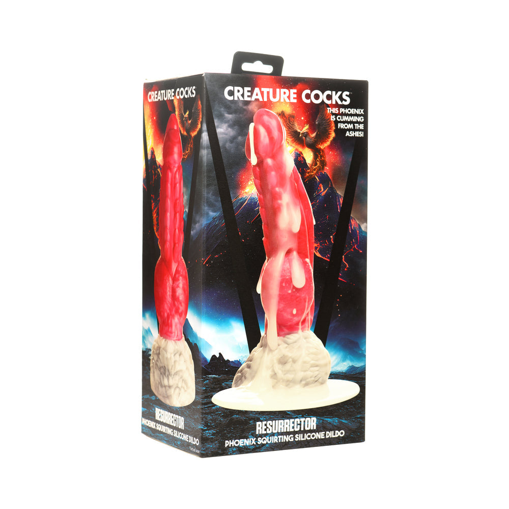 Creature Cocks Resurrector Phoenix Squirting Silicone Dildo - Not Very Vanilla