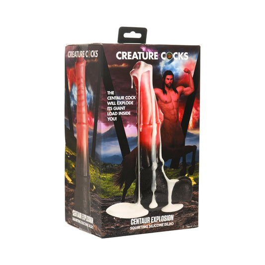 Creature Cocks Centaur Explosion Squirting Silicone Dildo - Not Very Vanilla