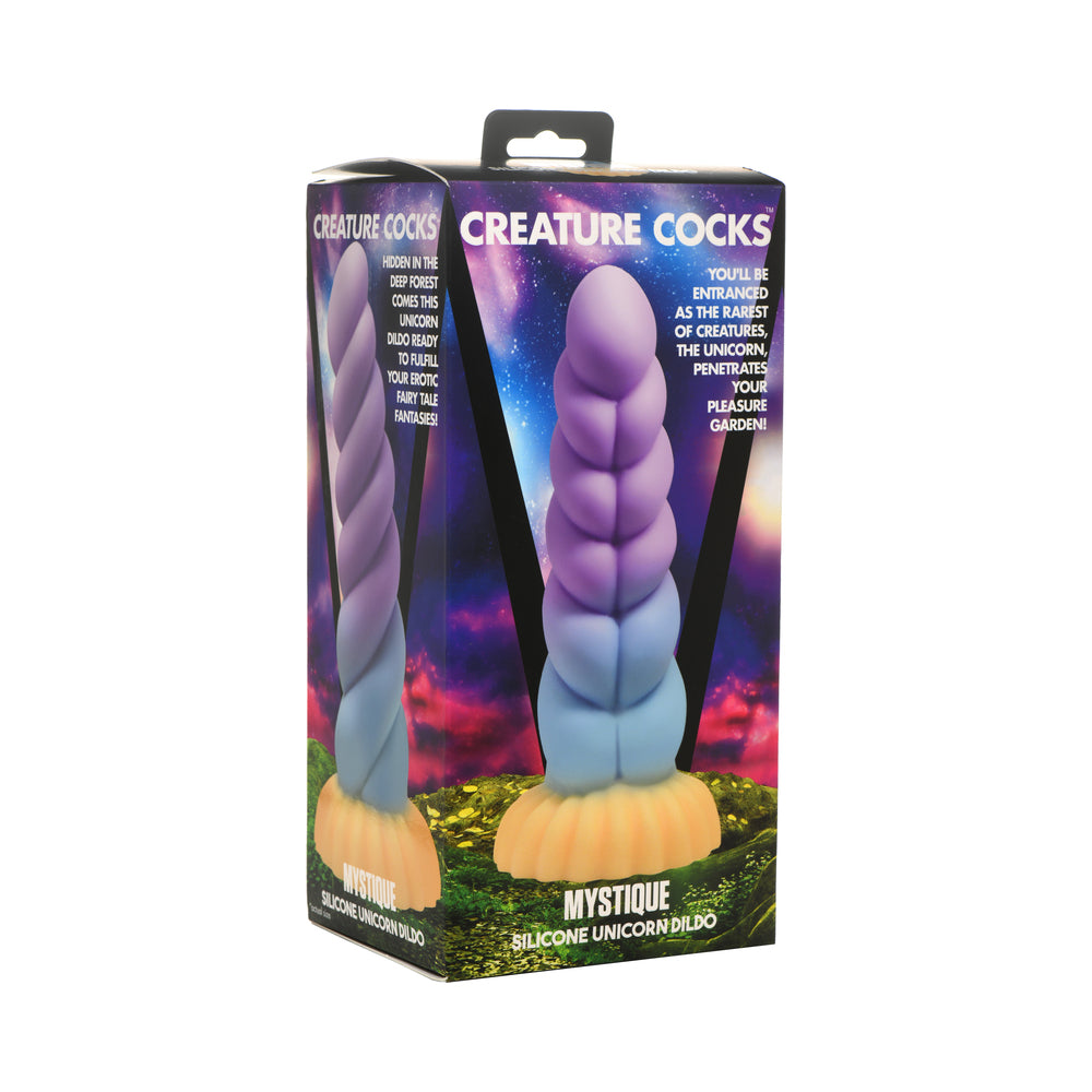 Creature Cocks Mystique Silicone Unicorn Dildo - Not Very Vanilla